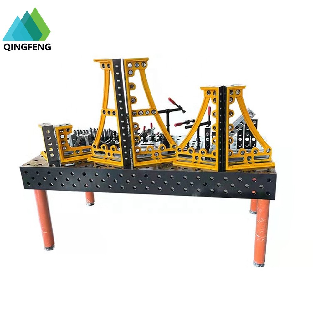 3D Welding Table D28 D16 with Fixtures Jigs Clamps Workbench Customized OEM Soldering Equipment Steel and Iron
