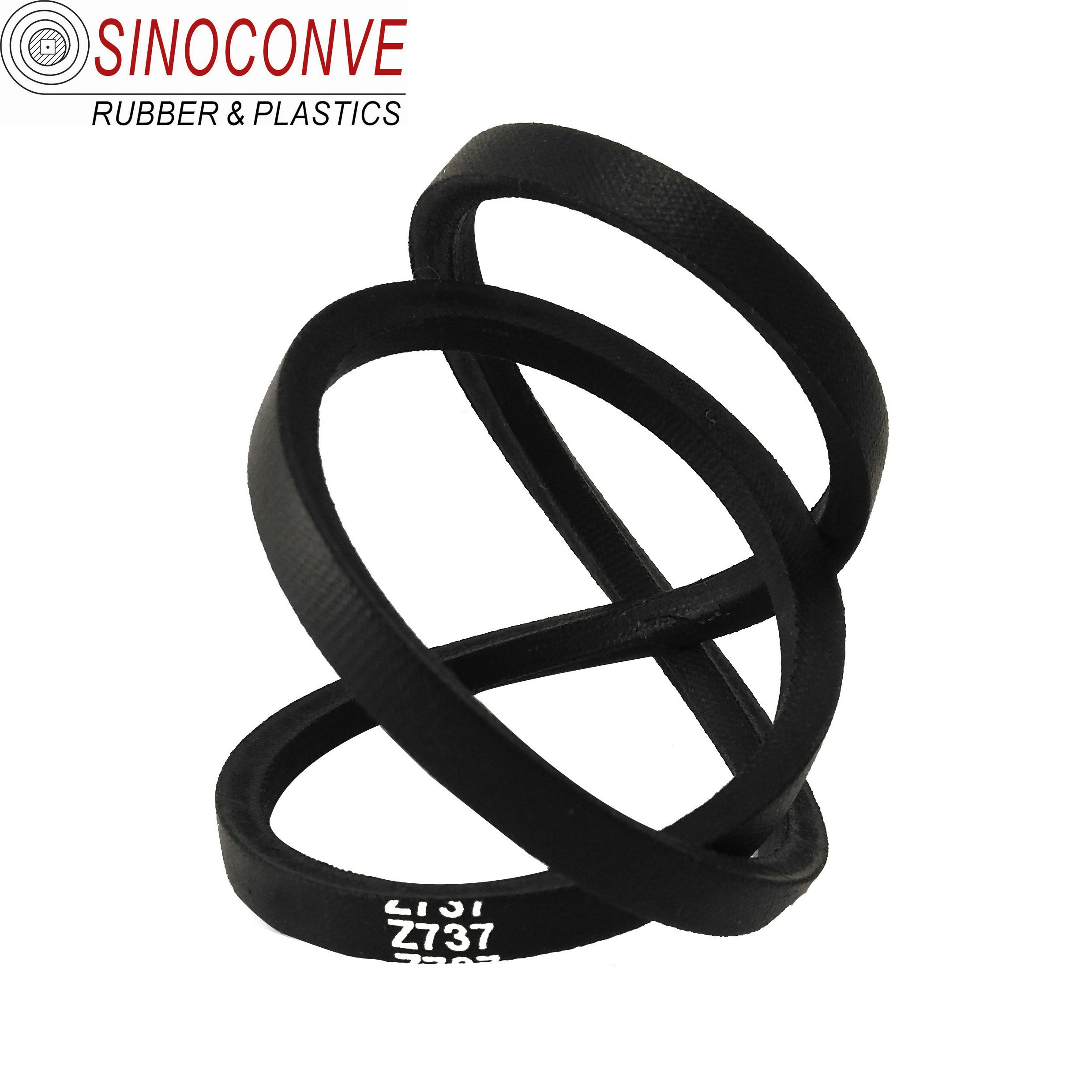 China Rubber HVAC compressor triangle V-belt MBL A65 triangle M21 rubber V-belt