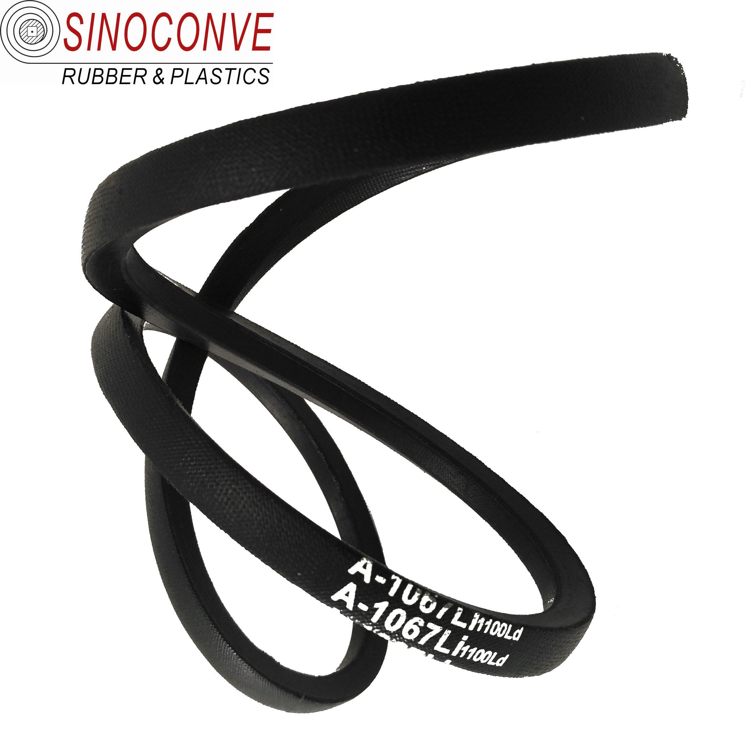 China Rubber HVAC compressor triangle V-belt MBL A65 triangle M21 rubber V-belt