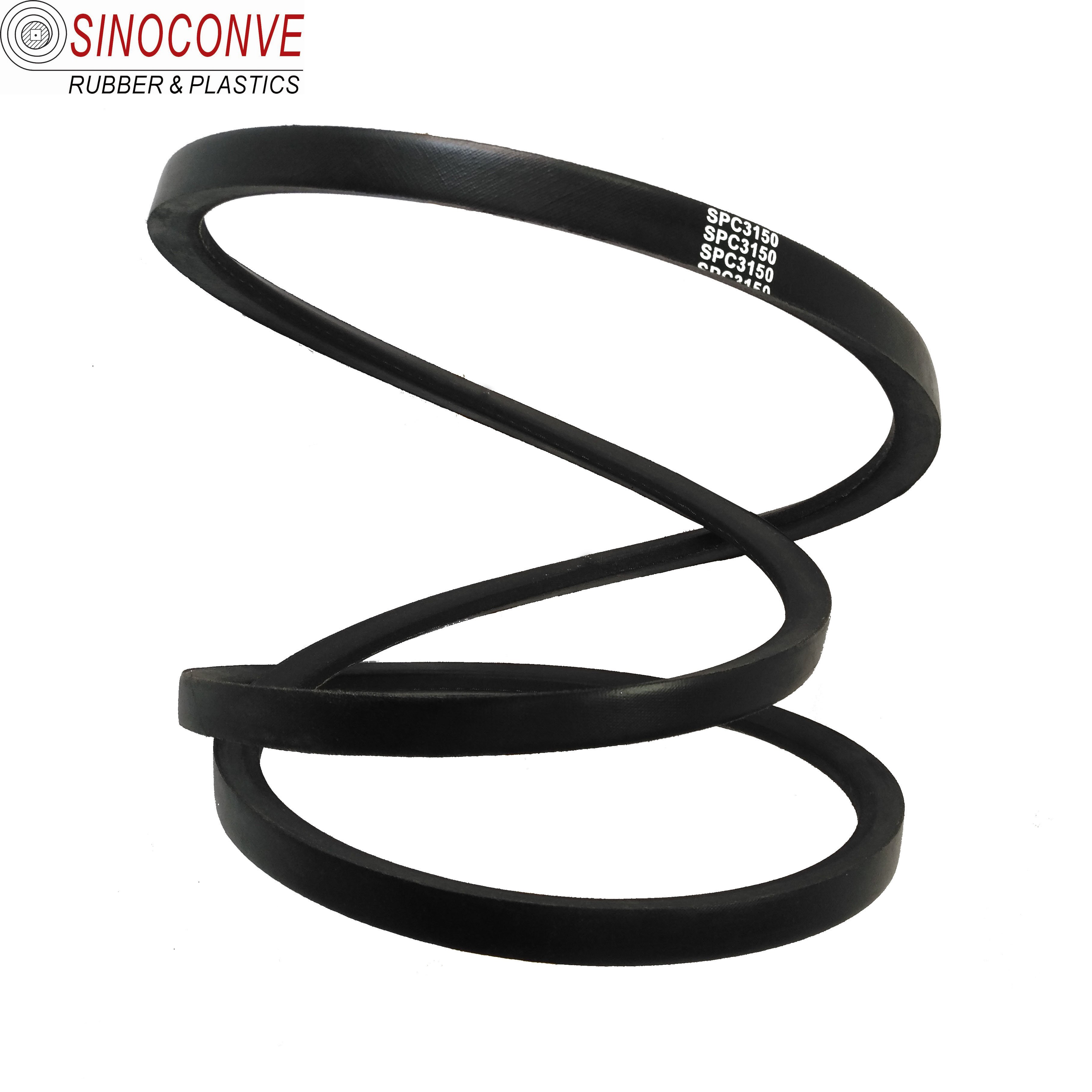 China Rubber HVAC compressor triangle V-belt MBL A65 triangle M21 rubber V-belt