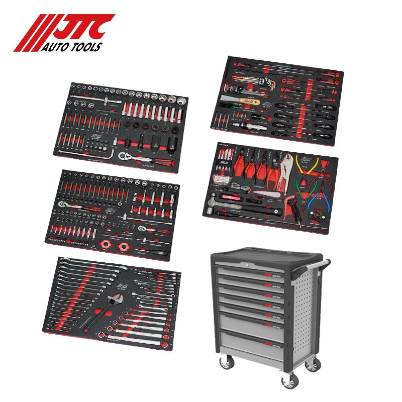 JTC Luxury Auto Repair Tool Set Jtc5021+Us0318 Seven-Draw Special Tools Made of Steel