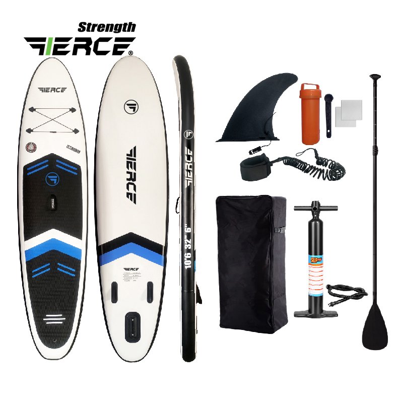 Fierce 2024 New Promotion Sup Paddle Board Stand up for Sale Inflatable Wholesale Standup Surf Paddle Board OEM