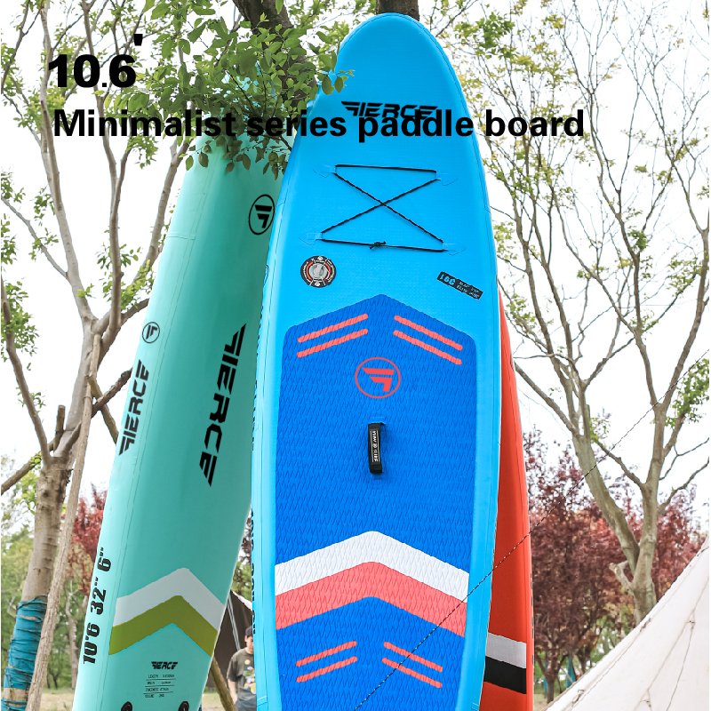 Inflatable Stand-Up Paddle Board for Fishing All Accessories Included-High Performance Backpack