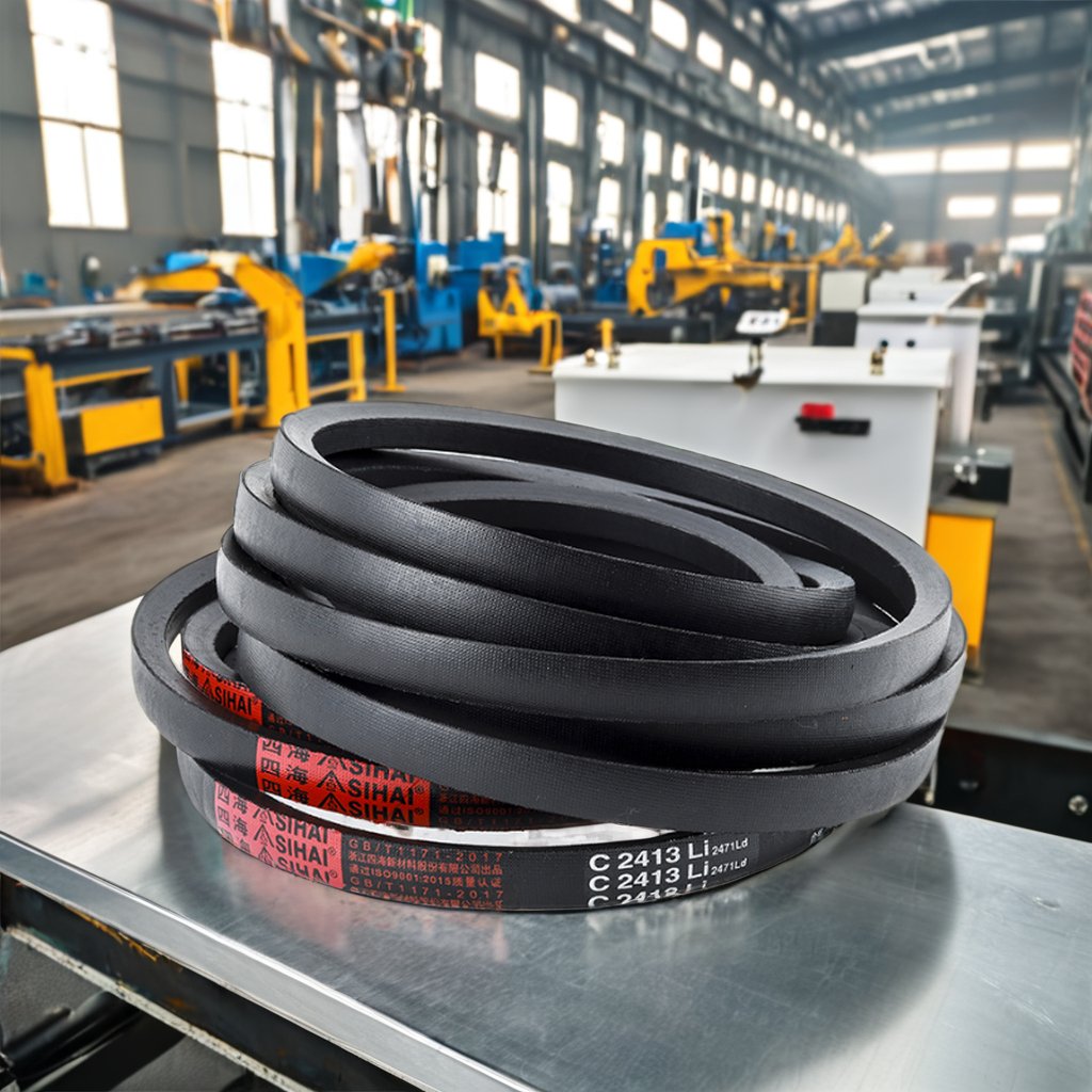 Wedge Wrapped V-Belt Rubber Driving Belt Narrow Small Bando Efficient Wrapped Transmission V Belt