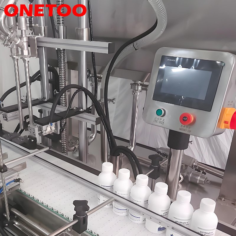 Bottle Feede 2-heads Capping Machine 2-heades Carbonated Beverage Soda Beverage Bubble Liquid Filling Machine Production Line