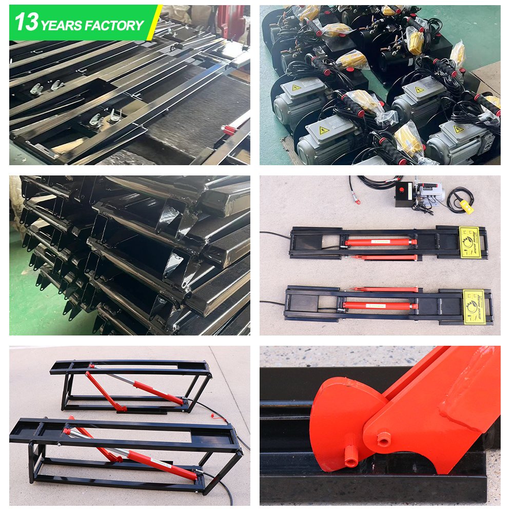 Affordable 2.5T-4T Body Repair Equipment Portable Scissor Mini Auto Lifting Car Portable Car Lift