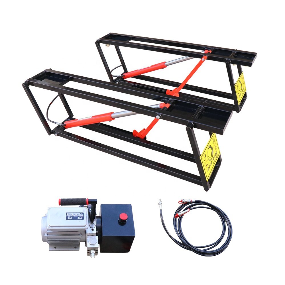 Affordable 2.5T-4T Body Repair Equipment Portable Scissor Mini Auto Lifting Car Portable Car Lift