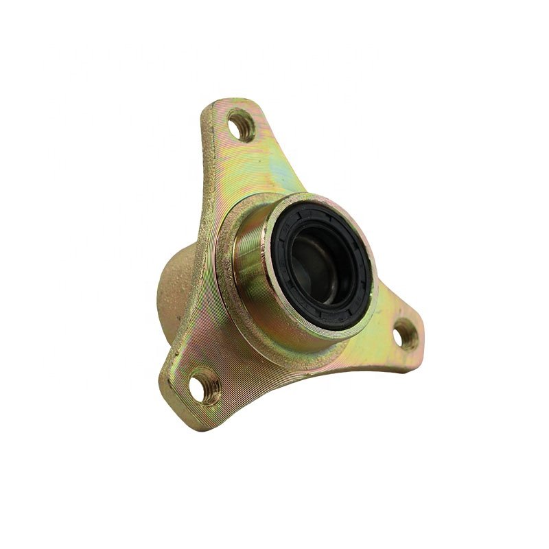 LING QI 3 Studs 4 Hole Rear Axle Brake Disc Sprocket Hub 17T 23T 24T 32T For Karting Electric Quad Bike Four-Wheel