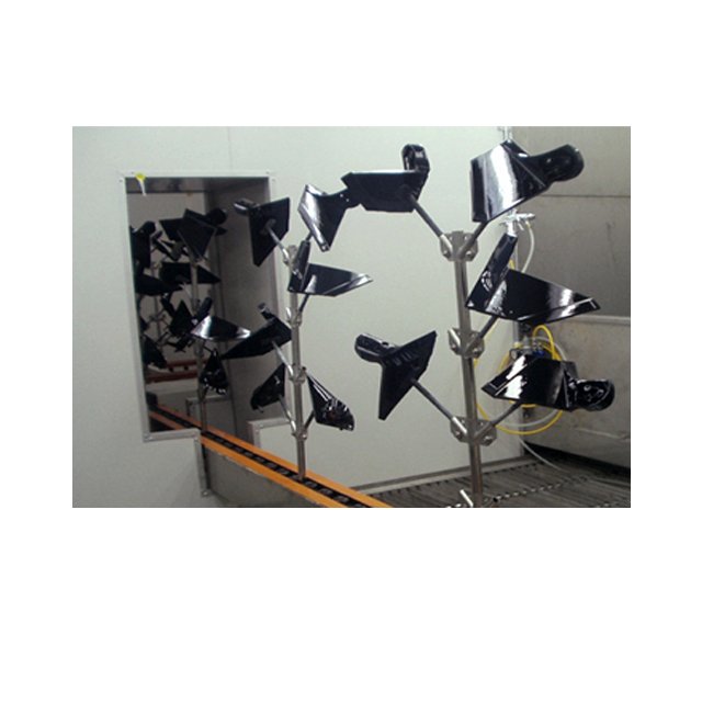 Auto Parts Spray Electrostatic Uv Automatic Powder Painting Line