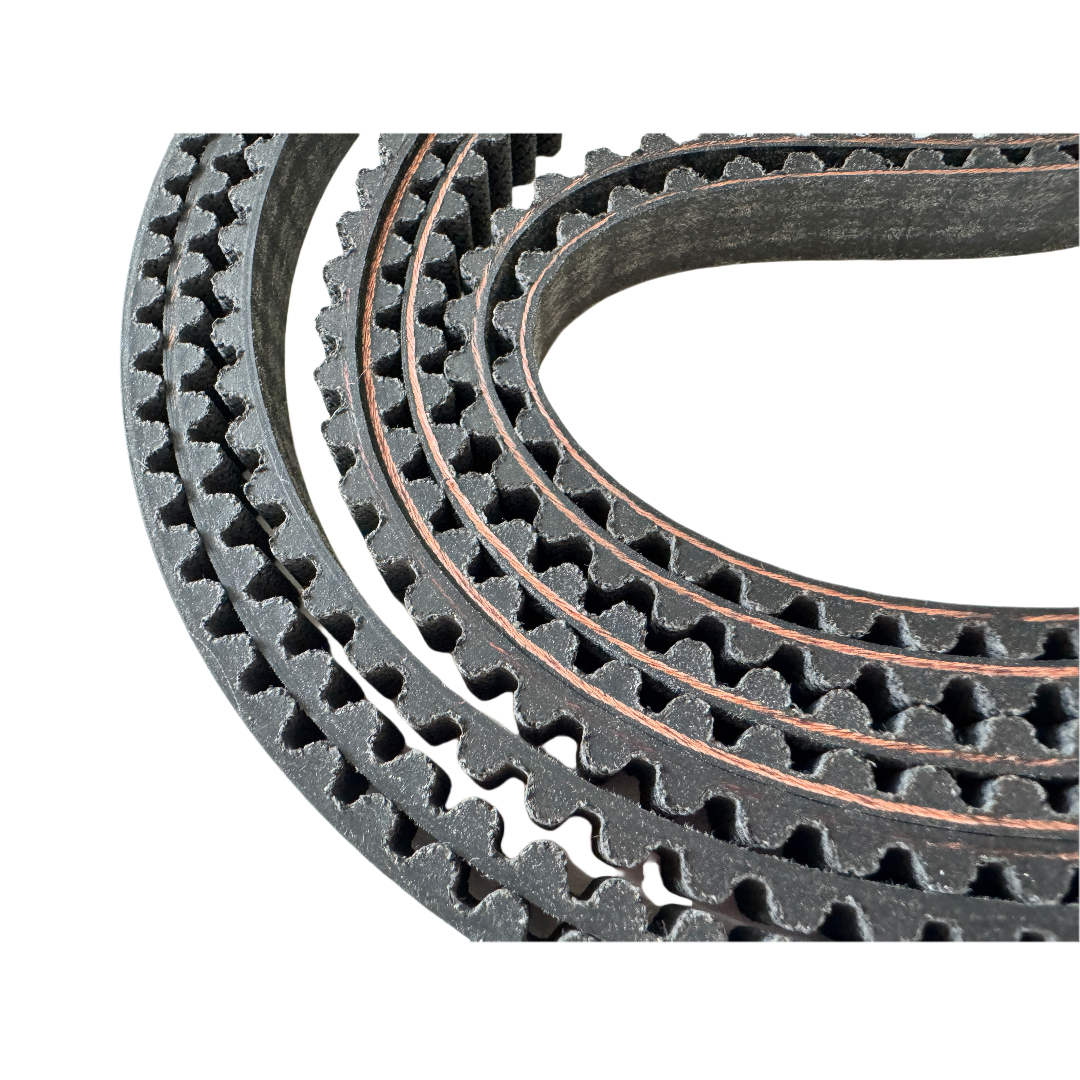 XZbelt good characteristics high quality imported neoprene rubber timing belt for chemical fiber
