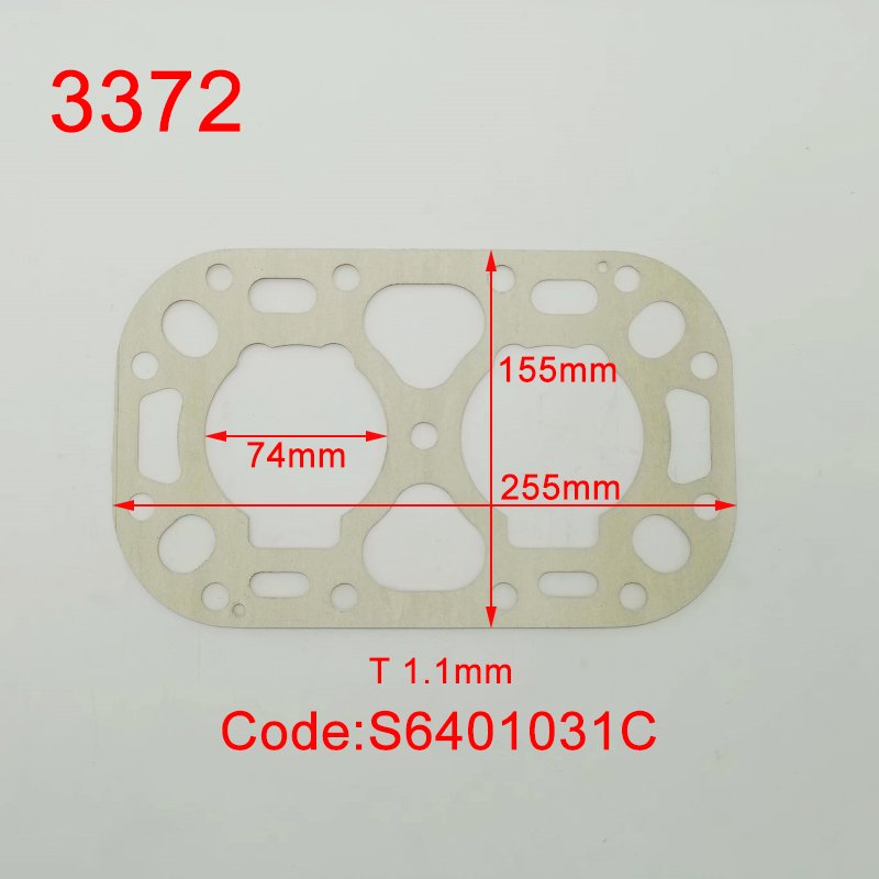 S6401031C W50 168Y Z40 126Y V30 84Y Z25 84 42Y Gasket Valve Plate - Body for Frascold Refrigeration Compressor
