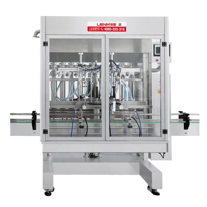 50-5000Ml 1 Gallon Filling Machine Liquid Detergnet Soap Oil Shampoo Refill Auto Filling Bottling Capping and Labeling Machine