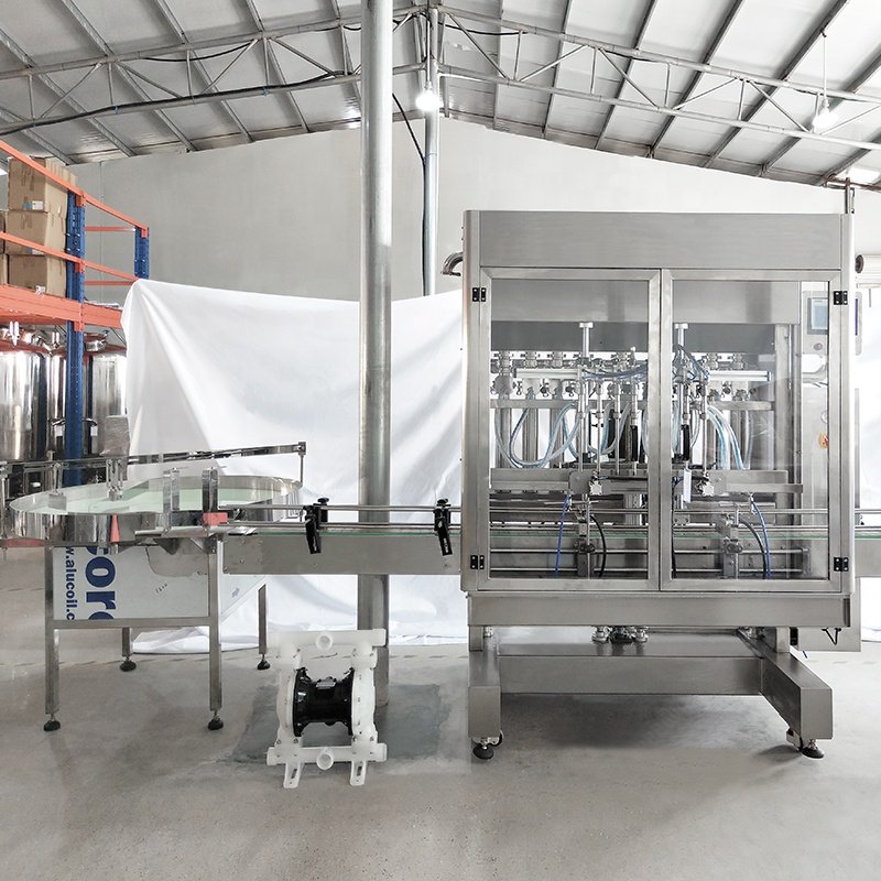 50-5000Ml 1 Gallon Filling Machine Liquid Detergnet Soap Oil Shampoo Refill Auto Filling Bottling Capping and Labeling Machine