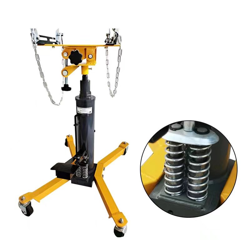 Heavy Duty 0.6T Transmission Jack Stand Auto Repair Jack Engine High Transporter 0.6T Hydraulic Transmission Jack Stand