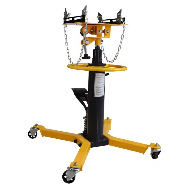 Heavy Duty 0.6T Transmission Jack Stand Auto Repair Jack Engine High Transporter 0.6T Hydraulic Transmission Jack Stand