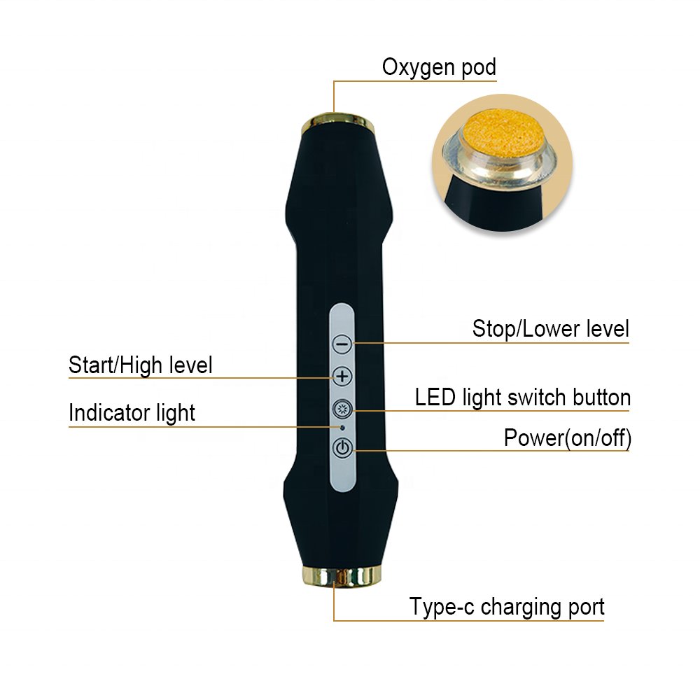 Face Care Equipment Oxygenation Facial Skin Pod Capsule Oxygenation Pods Oxygen Pod Kit Hydro Dermabrasion Facial Machine