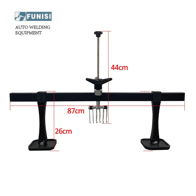 FUNISI Car Body Dent Repair Tool Kit Dent Puller Kit Dent Pull Bridge