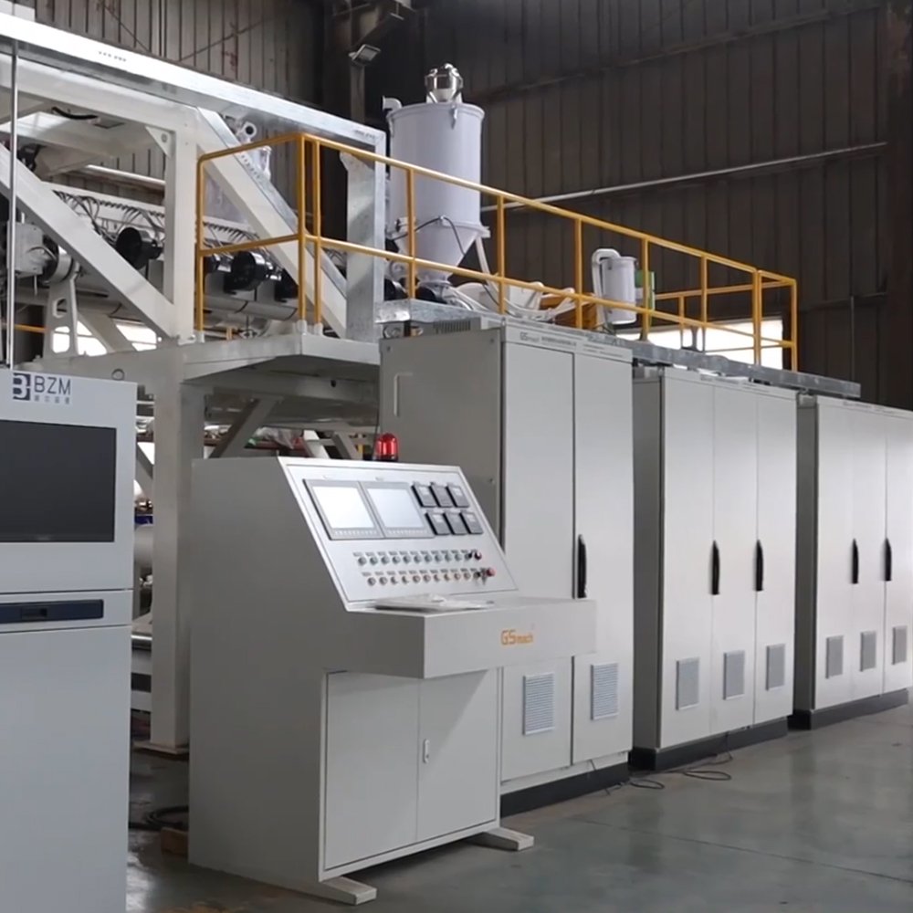 GSmach Stone Paper Making Machine Eco-friendly Limestone Caco3 Stone Paper Extrusion Production Line