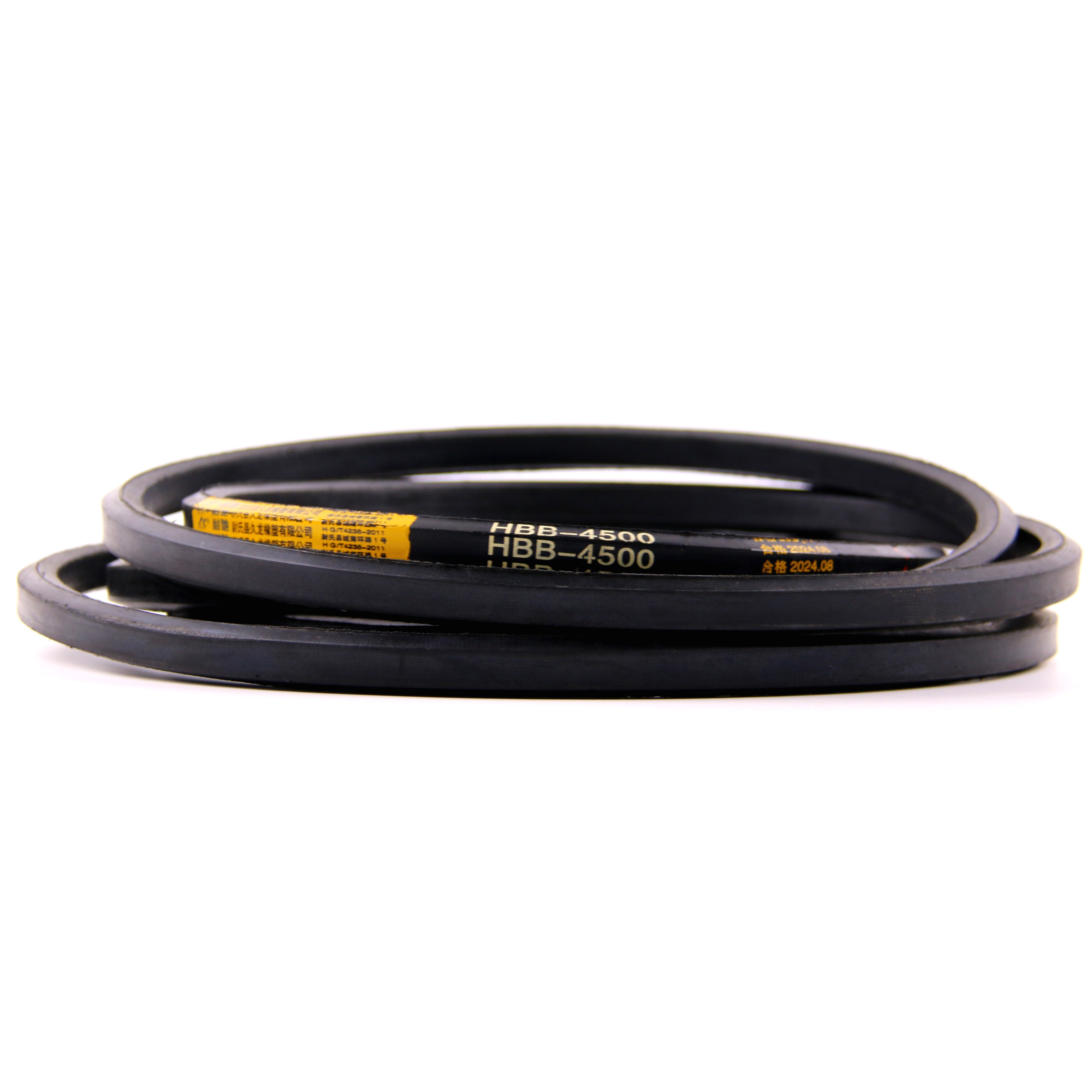 2024 hexagonal double sided v belt AA BB CC fan belt in China classical wrapped v belt for conveyor lines