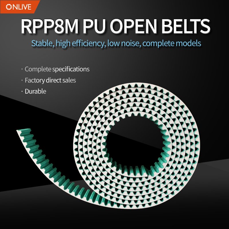Wide H,L,MXL,HTD,STD,T,AT,RPP Different Types Pu Transmission Timing Belt Manufacturer