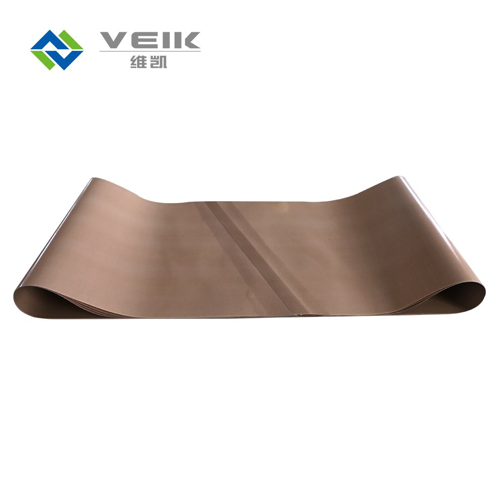 Seamless PTFE Coated Fiberglass Fusing Machine Conveyor Belt