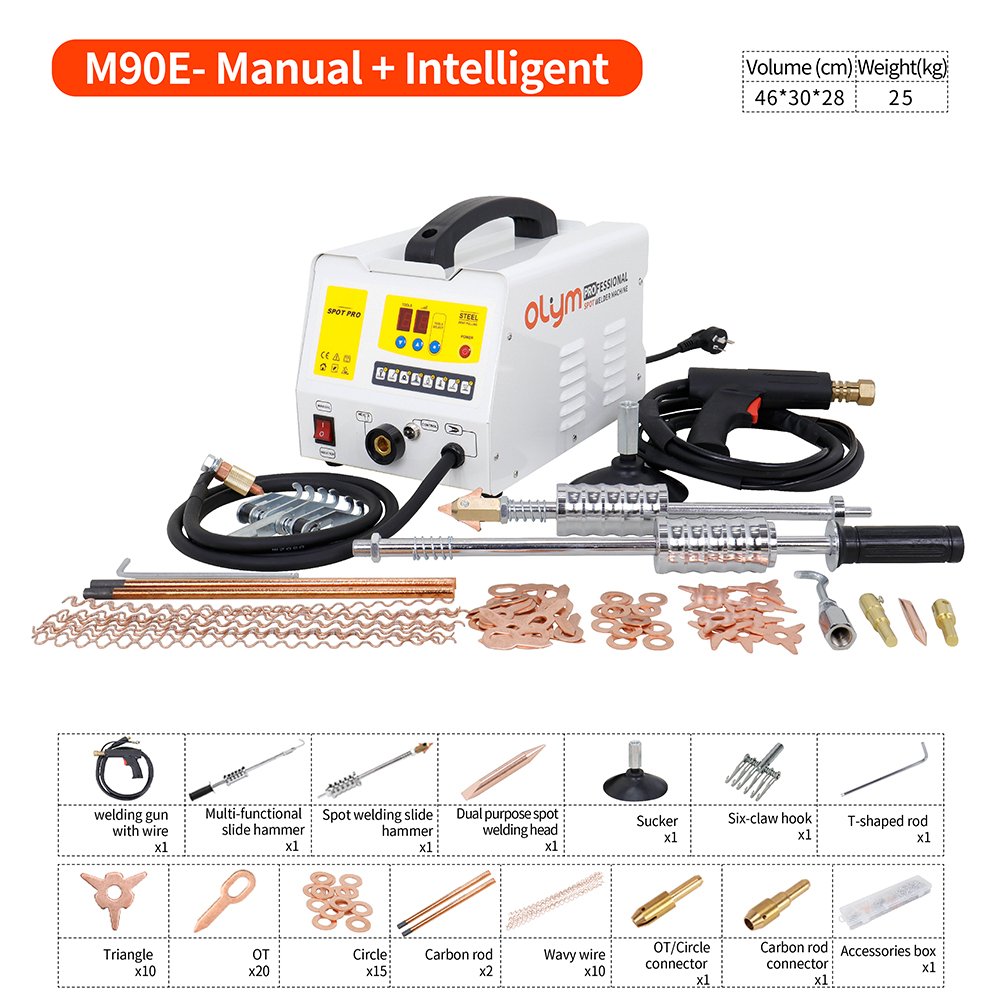 Hot Selling Steel Metal Car Body Dent Repair Equipment Spot Welder Welding Spotter Dent Puller Machine