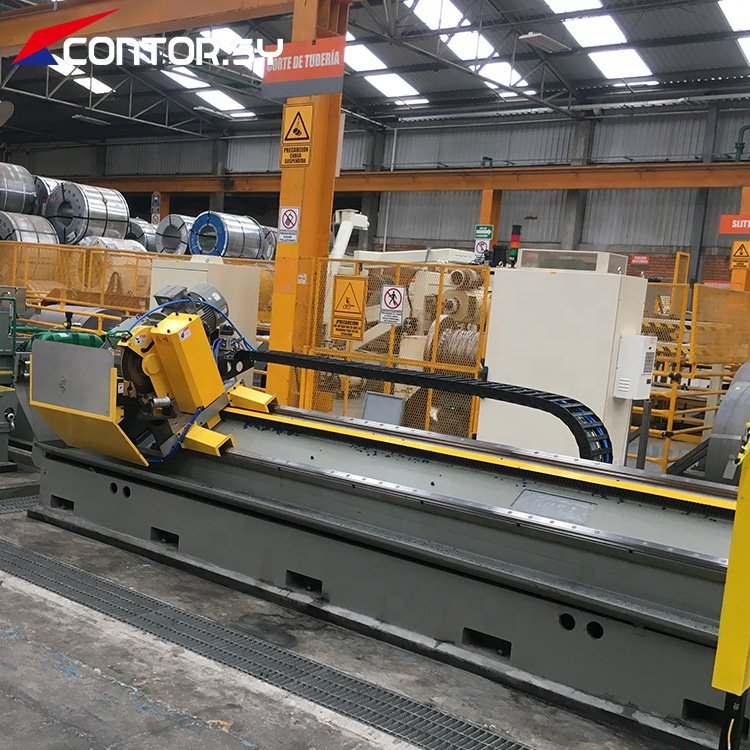 Steel Pipe Making Machine Industrial Metal Tube Mill Fly Saw Cold Flying Cutting Machine
