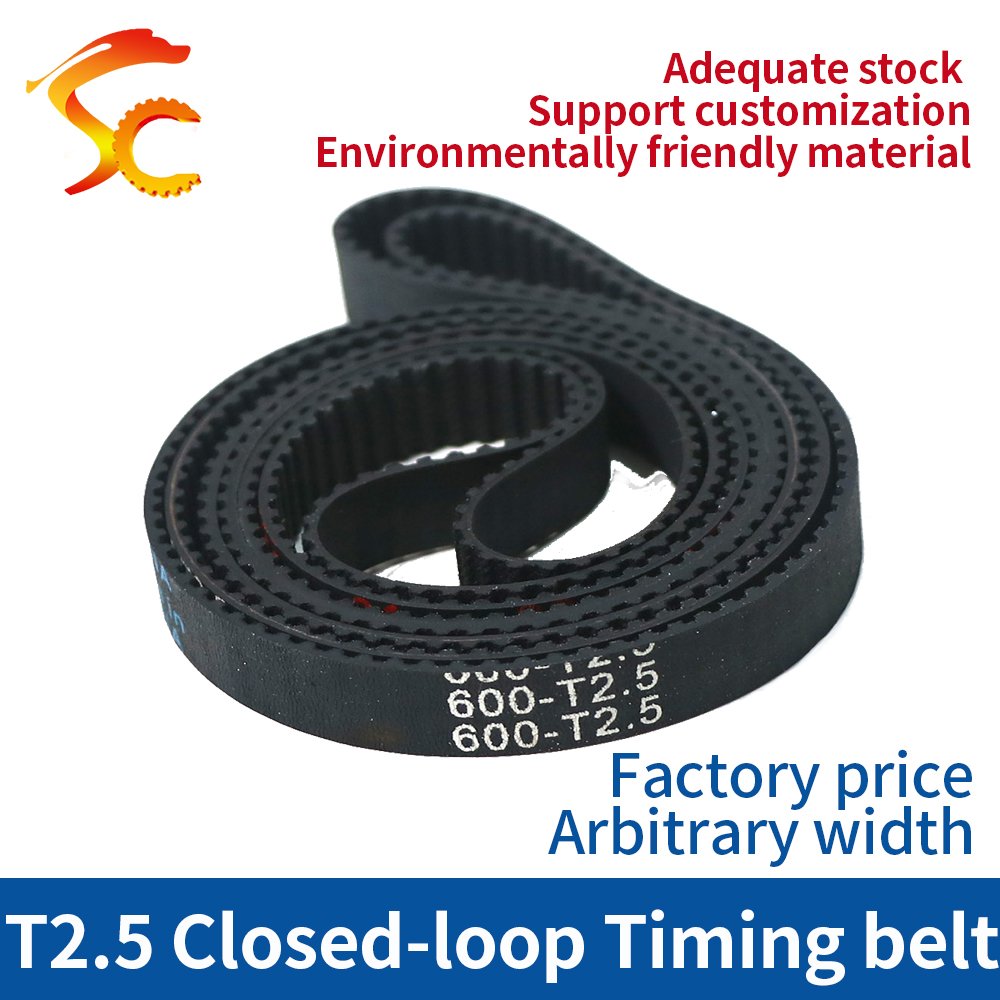 MXL/XXL/XL/L/H/XH/XXH/T2.5/T5/T10/T20/AT5/AT10/AT20 pulley belt Rubber Synchronous Timing Belt Closed-Loop Transmission Belts
