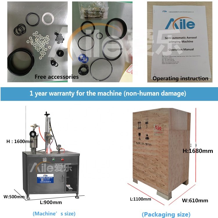 Manual N2 Propane Gas Refill Machine LPG Gas Filling Equipment for Semi Automatic Aerosol Filling Machine