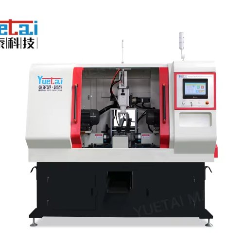 YT-50CNC Hot Sale Stainless Steel Round Tube Pipe Solid Rod Double Head Chamfering Machine