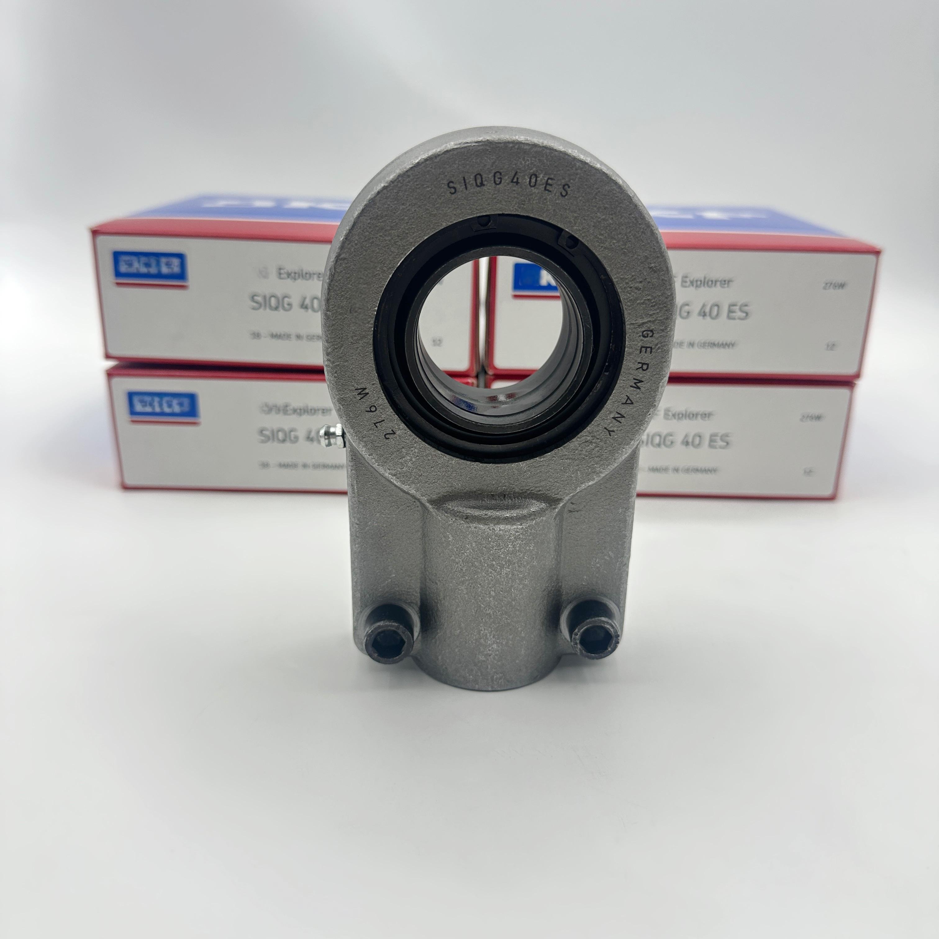 SIQG 40 ES 40*95*40mm Female threaded steel-on-steel rod ends for hydraulic cylinders