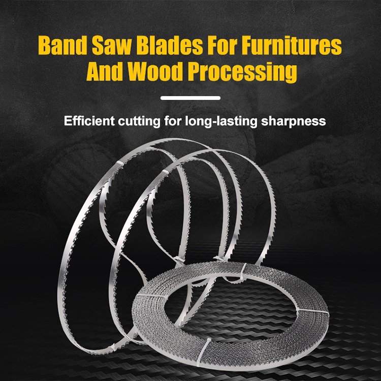 High Carbon Tool Steel Sharpened Teeth Saw Mill Blade Wood Bandsaw Blade For Wood