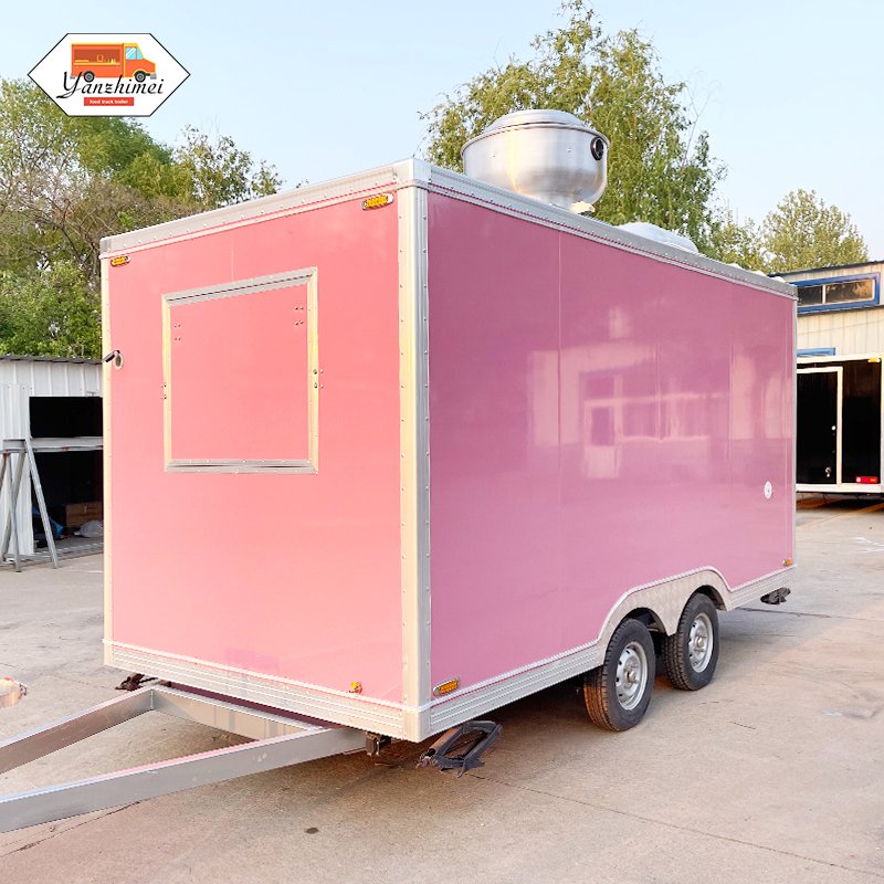 Gas Food Trailer Hotdog Cart Mobile Food Concession Truck Etage Mobile Food Truck for Sale in NZ