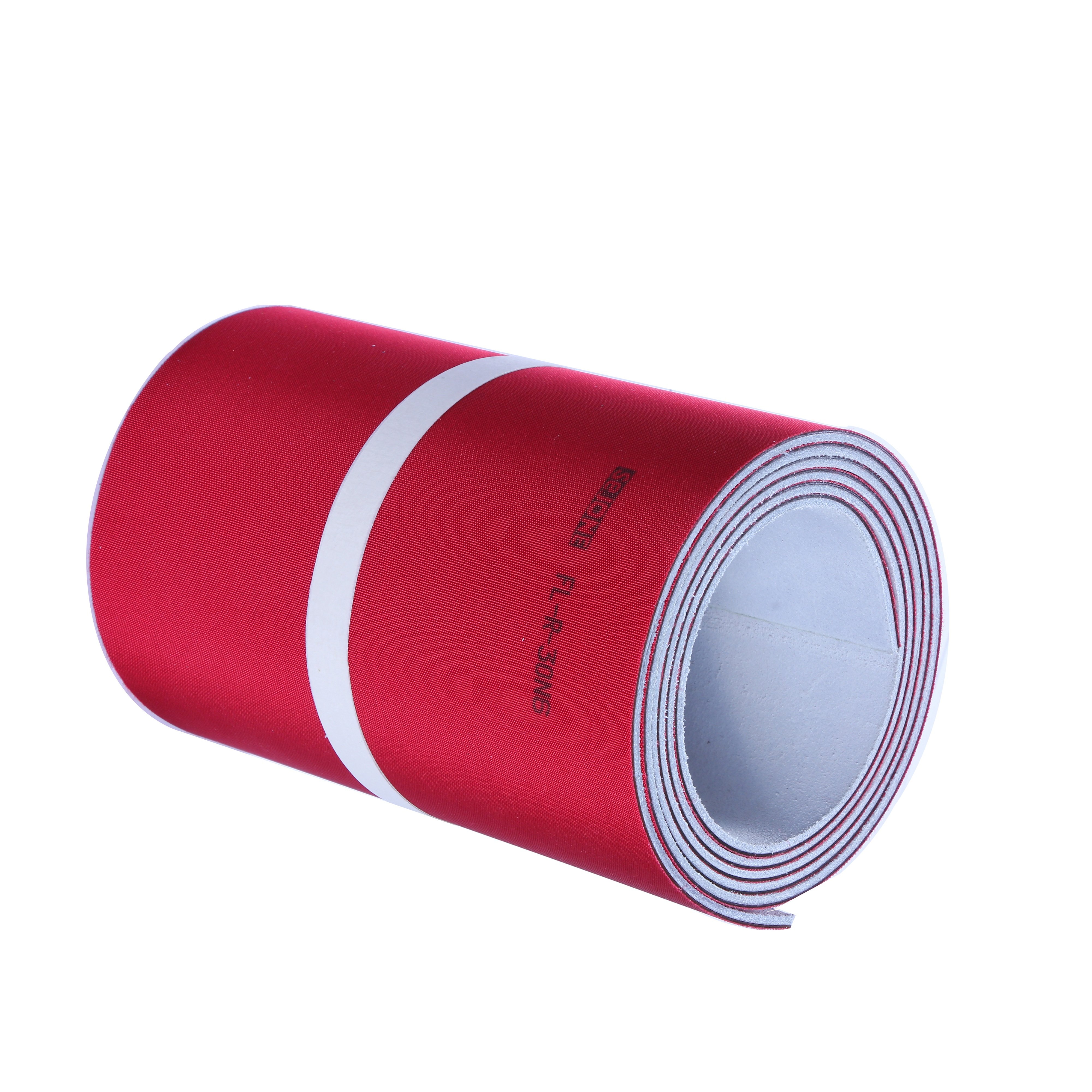 3.0mm Red Fabric Leather Power Transmission Conveyor Belt