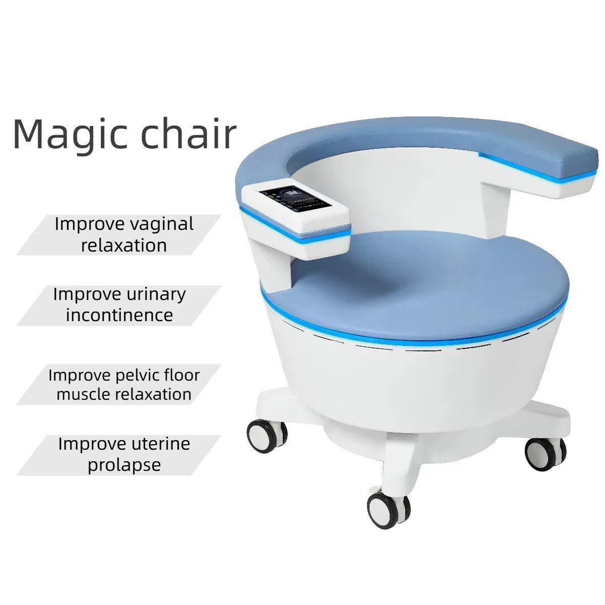Postpartum Repair Pelvic Floor Chair Incontinence Frequent Urination Recovery Treatment Muscle Stimulator Ems Pelvic Floor Chair