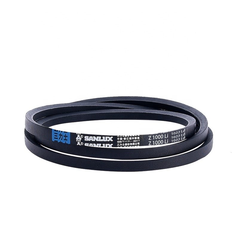 High quality power transmission triangle belt rubber toothed belt