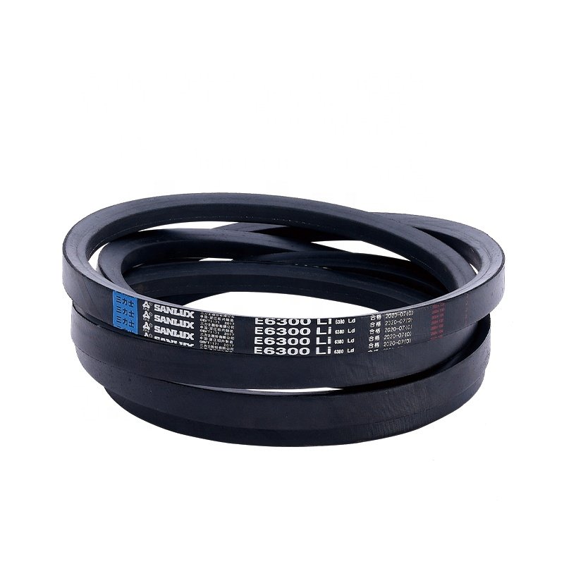High quality power transmission triangle belt rubber toothed belt