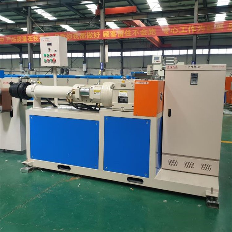 Silicone Tube Making Machine Two Colors Silicone LED Neon Strip Extrusion Production Line