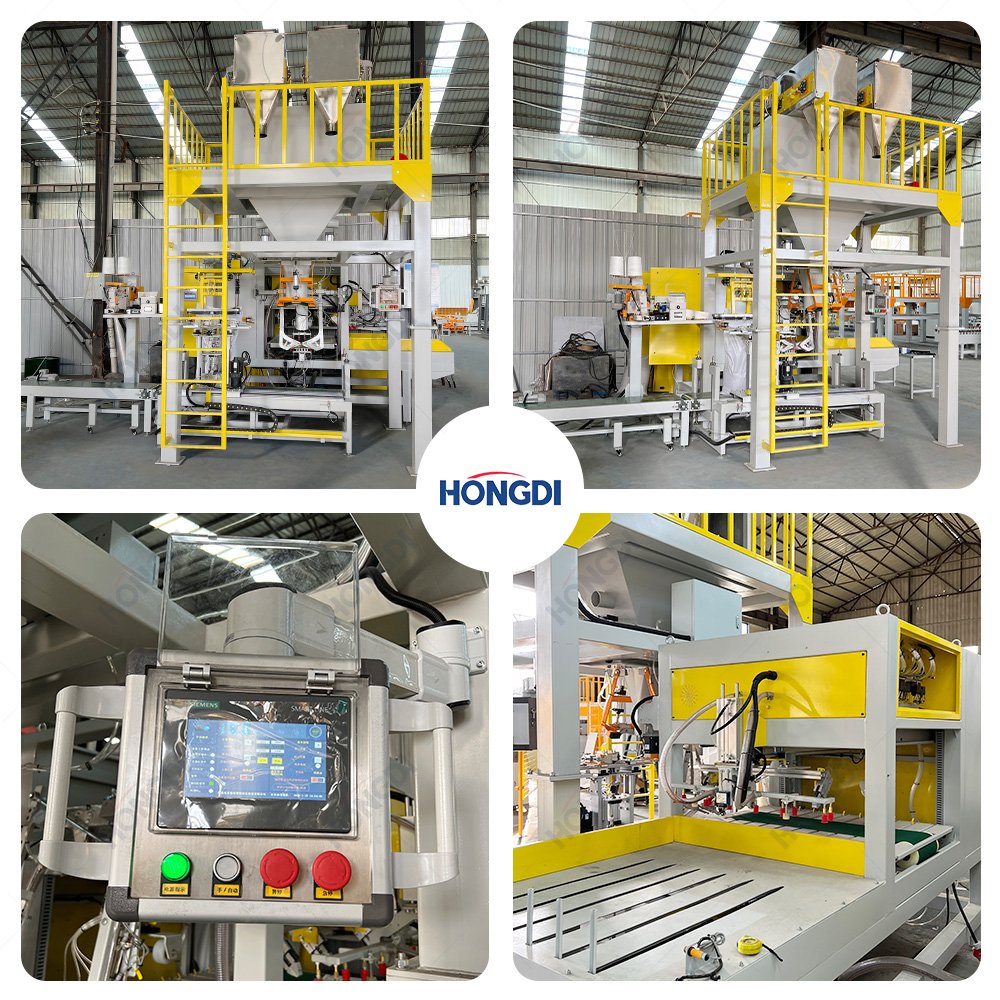 Food Powder Processing Machine Industrial Fully Automatic Packaging Line Powder Filling Machine
