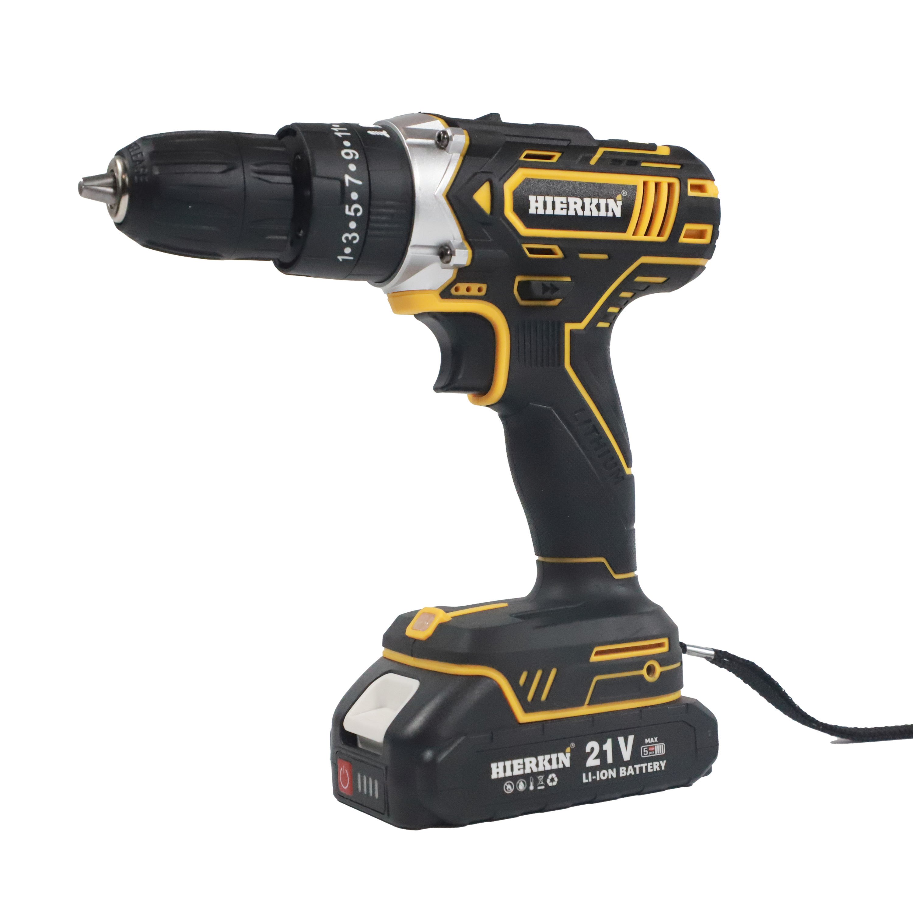 HIERKIN for DIY Works Drilling tools set box battery accessories cordless drill electric screwdriver other electrical equipment