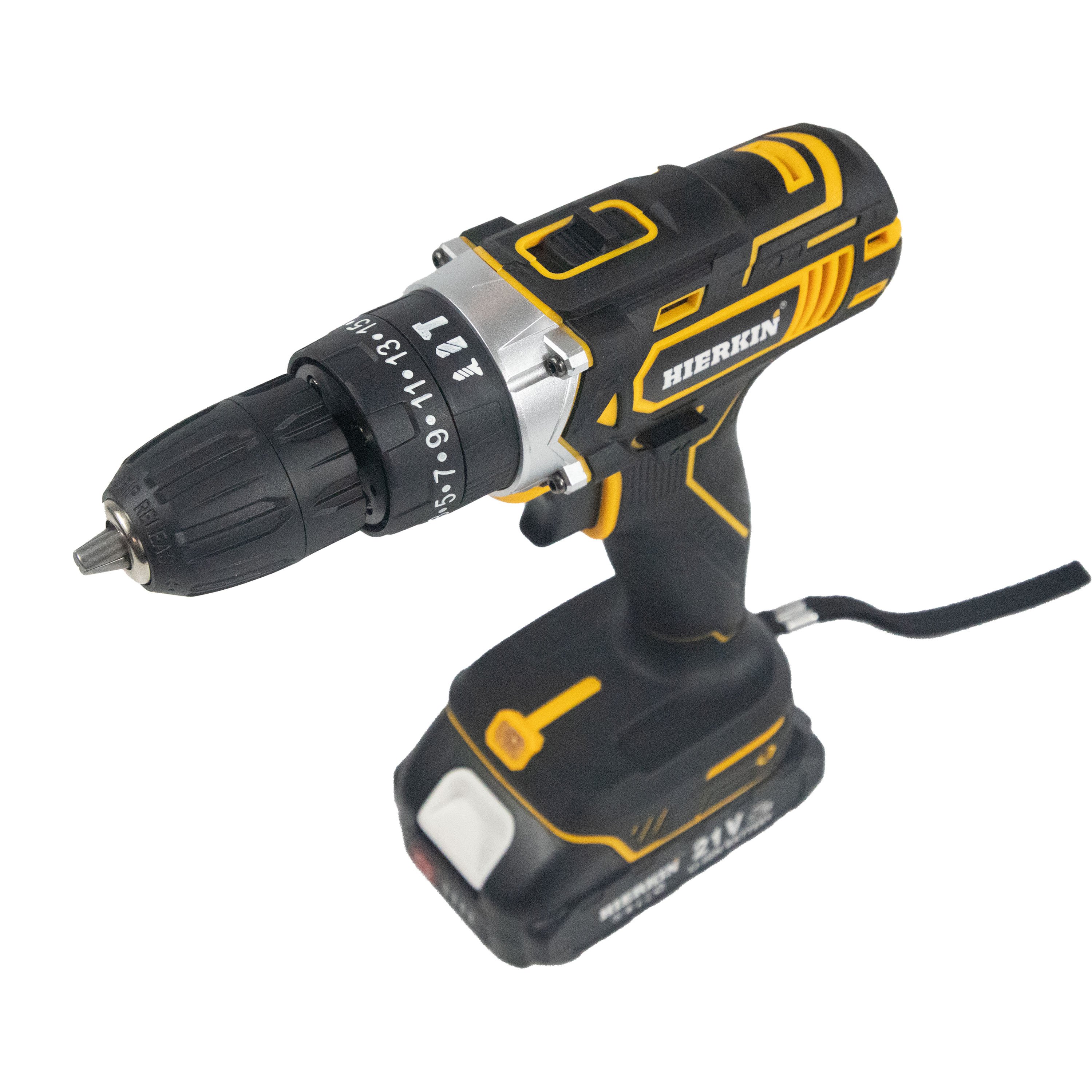 HIERKIN for DIY Works Drilling tools set box battery accessories cordless drill electric screwdriver other electrical equipment