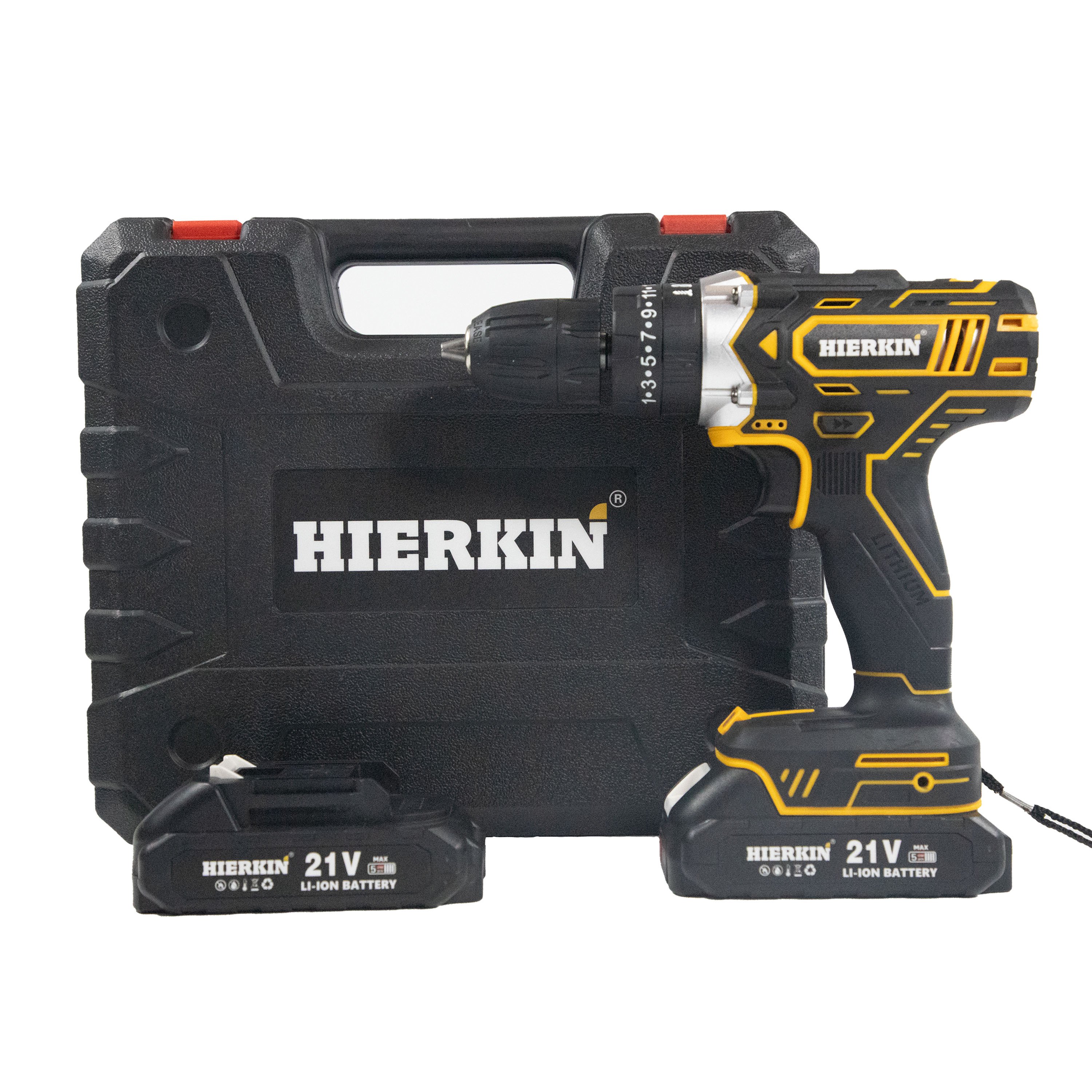 HIERKIN for DIY Works Drilling tools set box battery accessories cordless drill electric screwdriver other electrical equipment