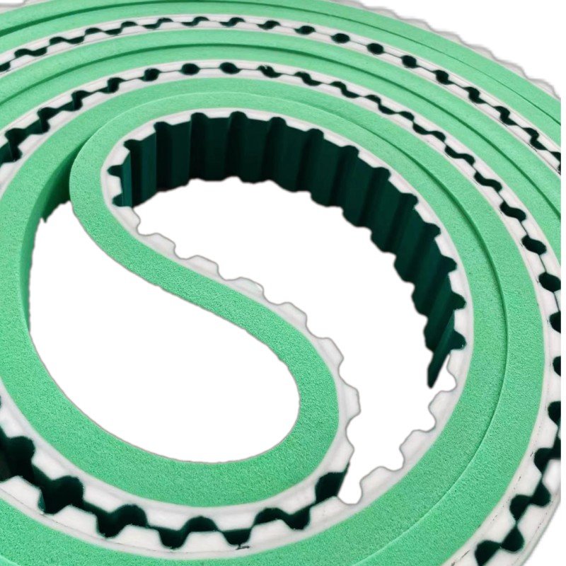 High Quality AT 20 Timing Belt Add Green PU foam Can Be Customized Seamless Drive Belt Industry Transmission Belt
