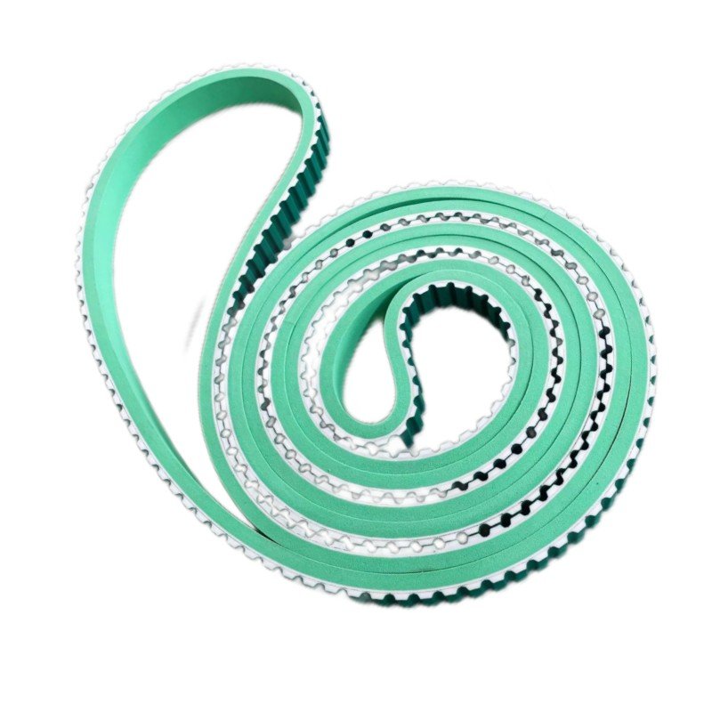 High Quality AT 20 Timing Belt Add Green PU foam Can Be Customized Seamless Drive Belt Industry Transmission Belt
