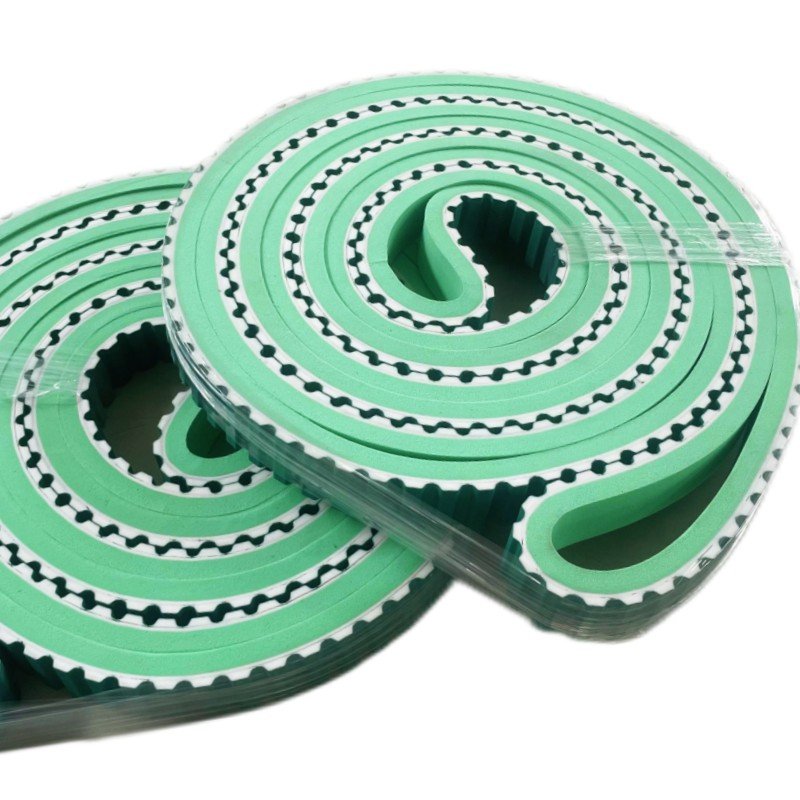 High Quality AT 20 Timing Belt Add Green PU foam Can Be Customized Seamless Drive Belt Industry Transmission Belt