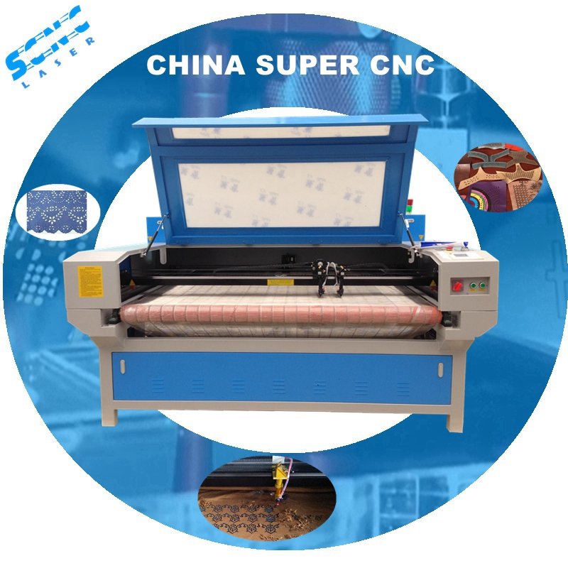 Large Format Auto Feeding Table Lazer Cutter Foam Textile Leather automatic cutting machine for fabric