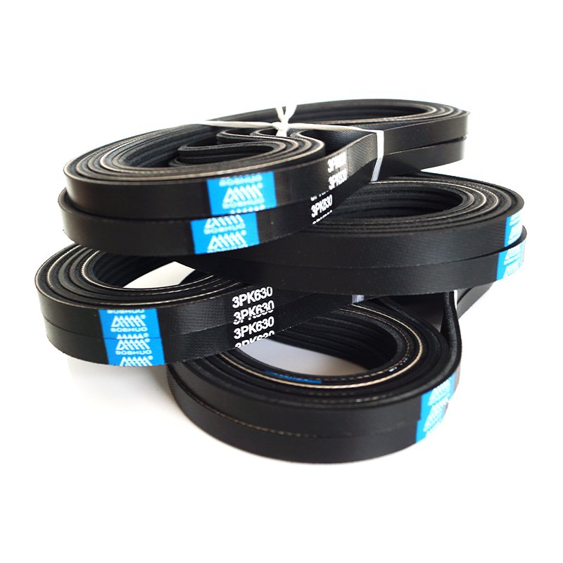 High quality Pk Type Transmission Belt rubber Engine Poly Ribbed V Belt China manufacturer good price