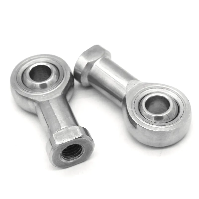 Rod End Bearings SI 301T/K Male Thread 304 stainless steel corrosion Universal Joint Cross Bearing