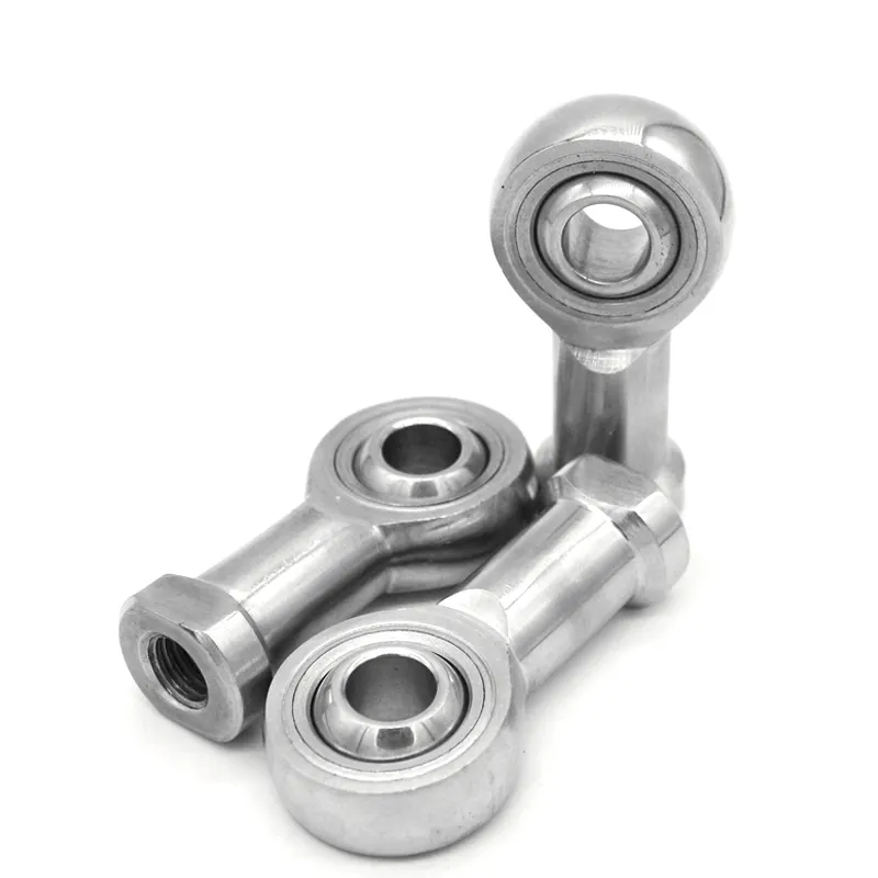 Rod End Bearings SI 301T/K Male Thread 304 stainless steel corrosion Universal Joint Cross Bearing