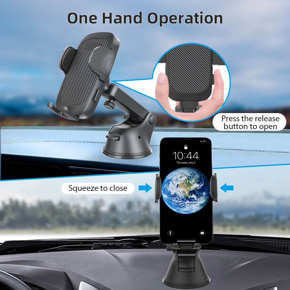 Wholesale Manufacturer Phone Accessories Holder Cell Phone Holder Car Mount Mobile Stand Flexible Neck Car Phone Holder Bracket